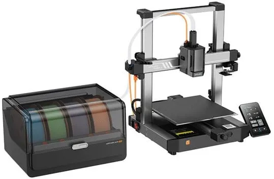 ANYCUBIC Kobra 3 Combo - Impresora 3D multicolor + Secador de filamento - Impresora 3D