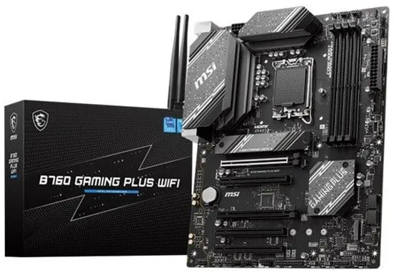 MSI B760 GAMING PLUS WIFI Placa base - Intel B760 - Socket Intel LGA1700 - RAM DDR5 - ATX